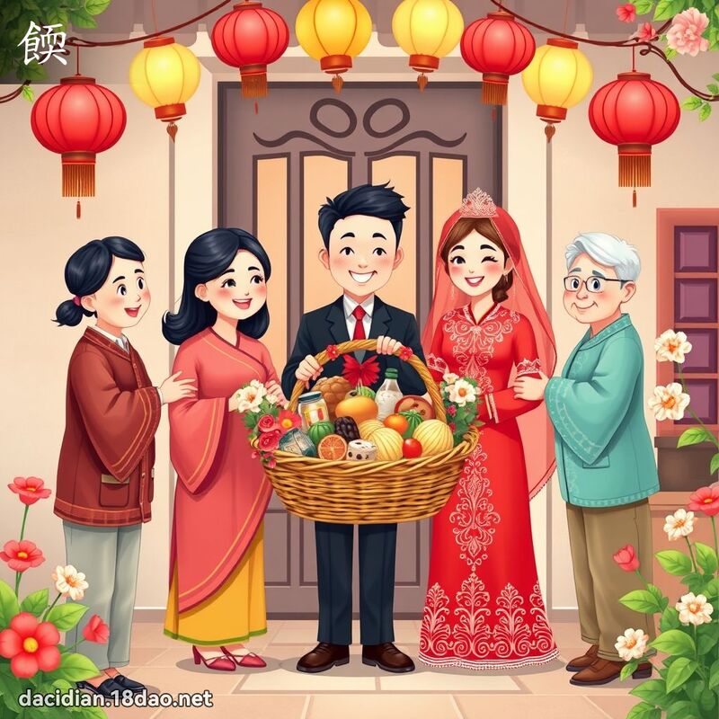 餪 - 國語大辭典配圖
