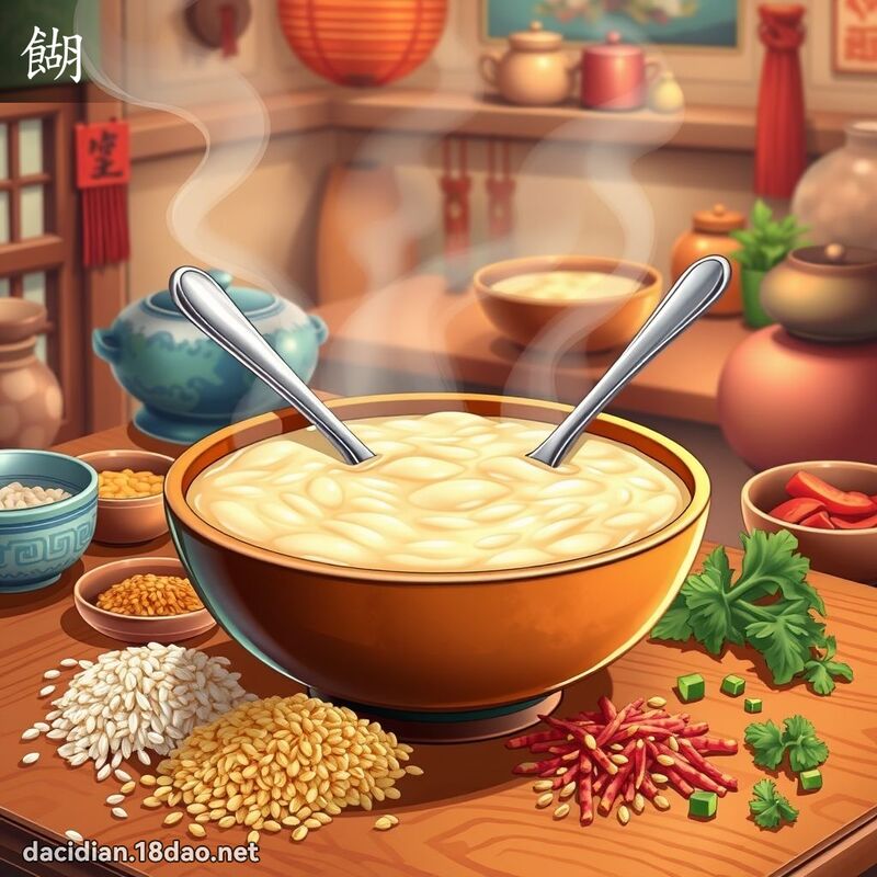 餬 - 国语大辞典配图