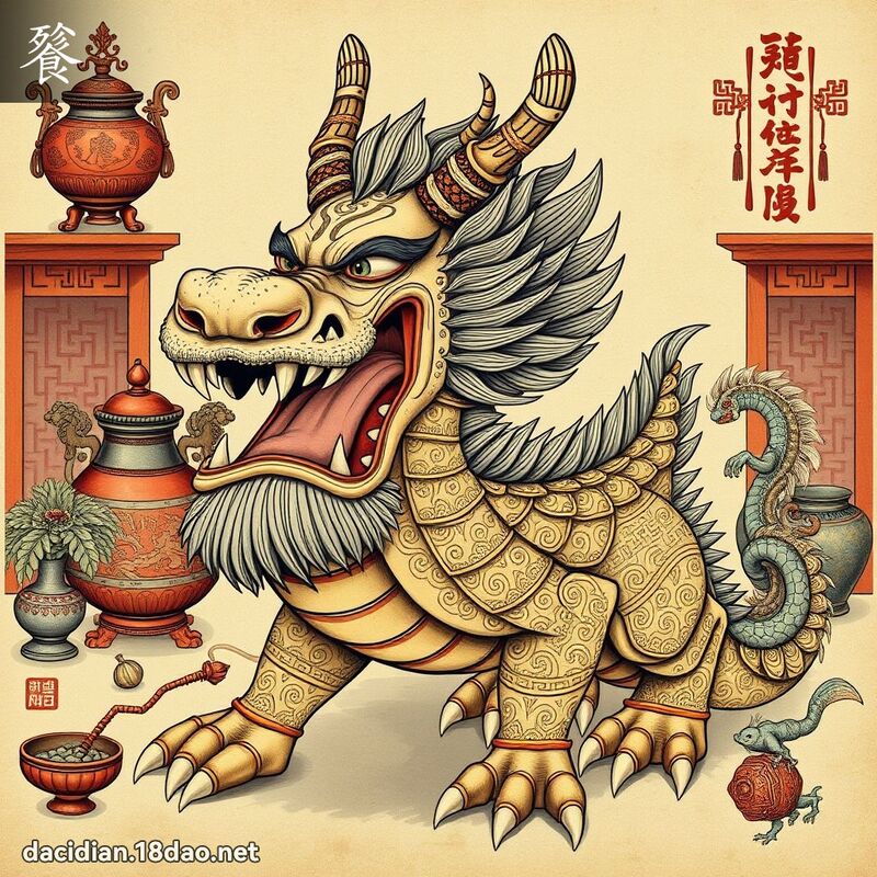餮 - 國語大辭典配圖