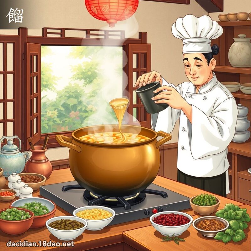 漢字: 餾 (多音字)