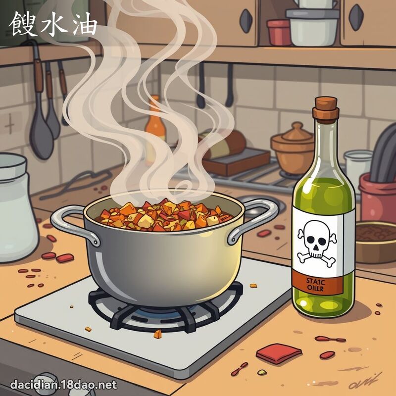 餿水油 - 國語大辭典配圖