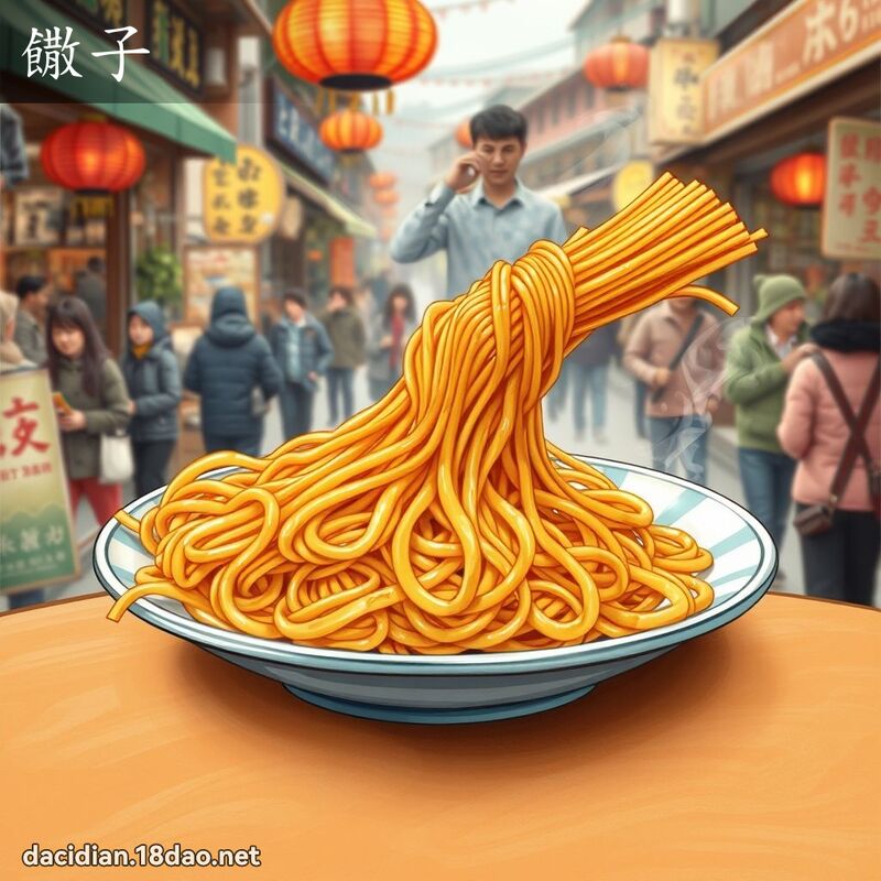 饊子 - 國語大辭典配圖