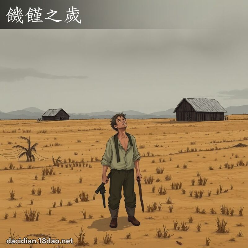 饑饉之歲 - 國語大辭典配圖