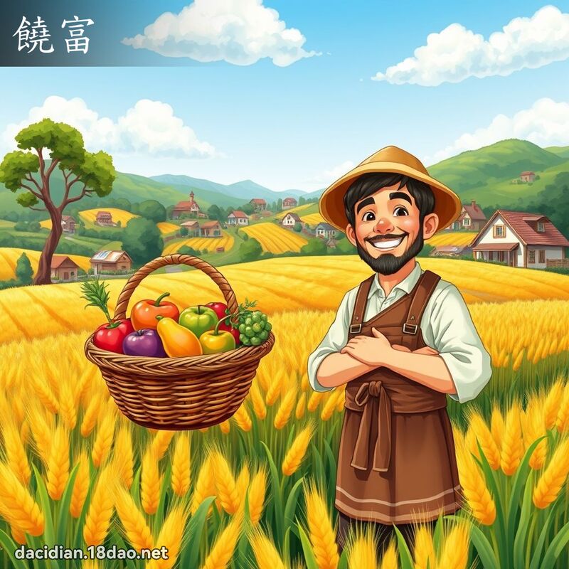 饶富 - 国语大辞典配图