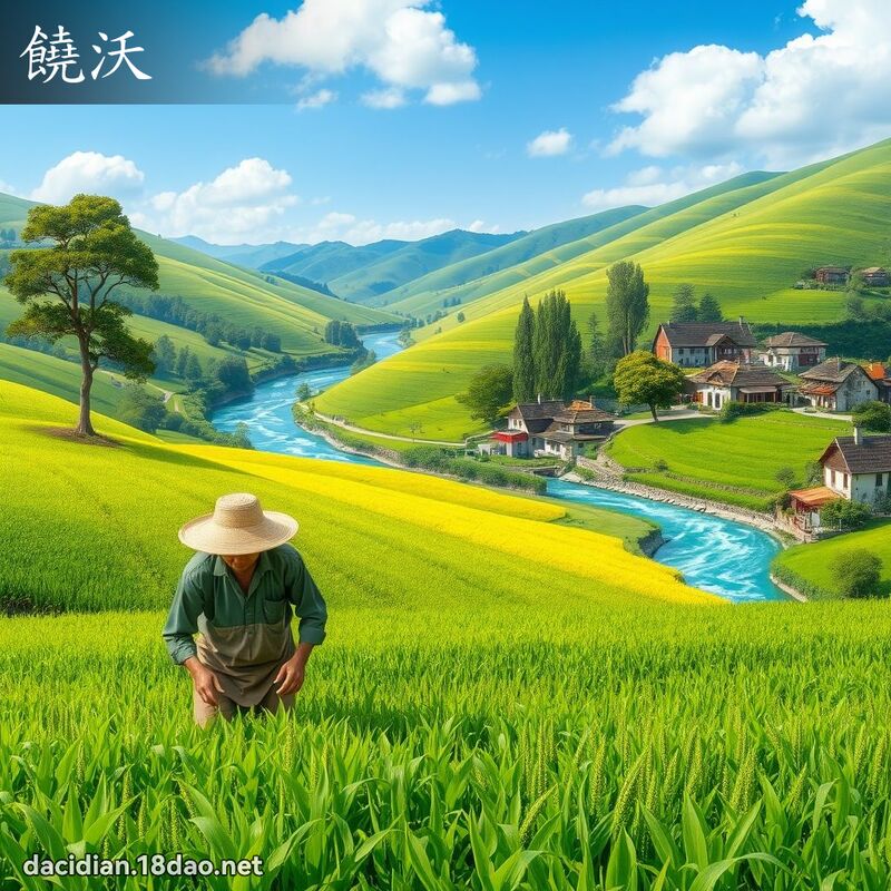 饶沃 - 国语大辞典配图