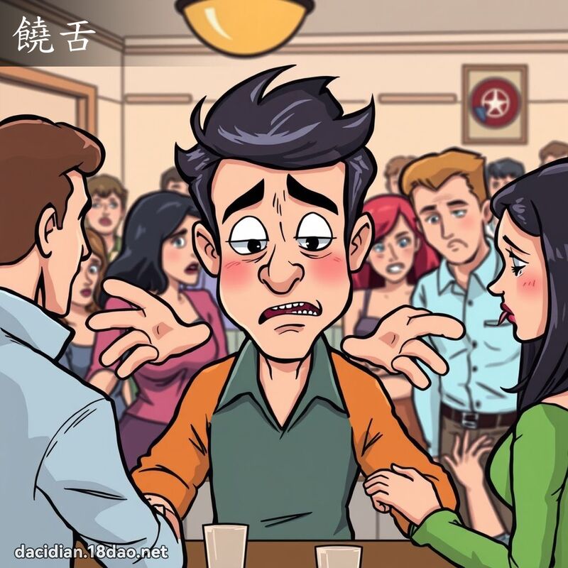 饒舌 - 國語大辭典配圖