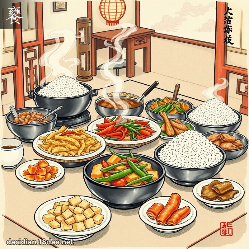饔 - 国语大辞典配图