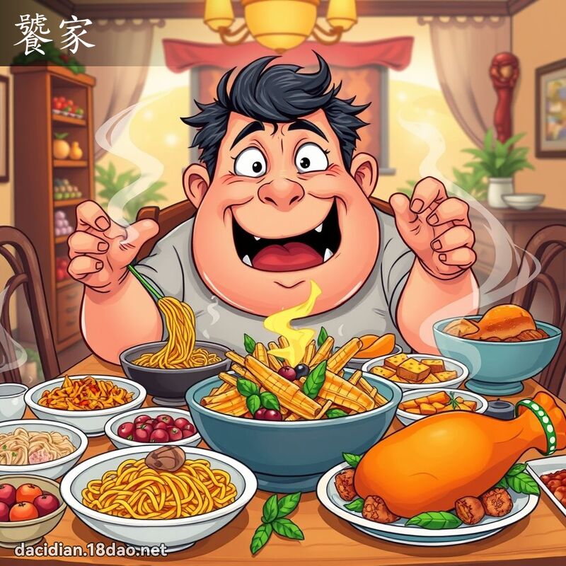 饕家 - 國語大辭典配圖