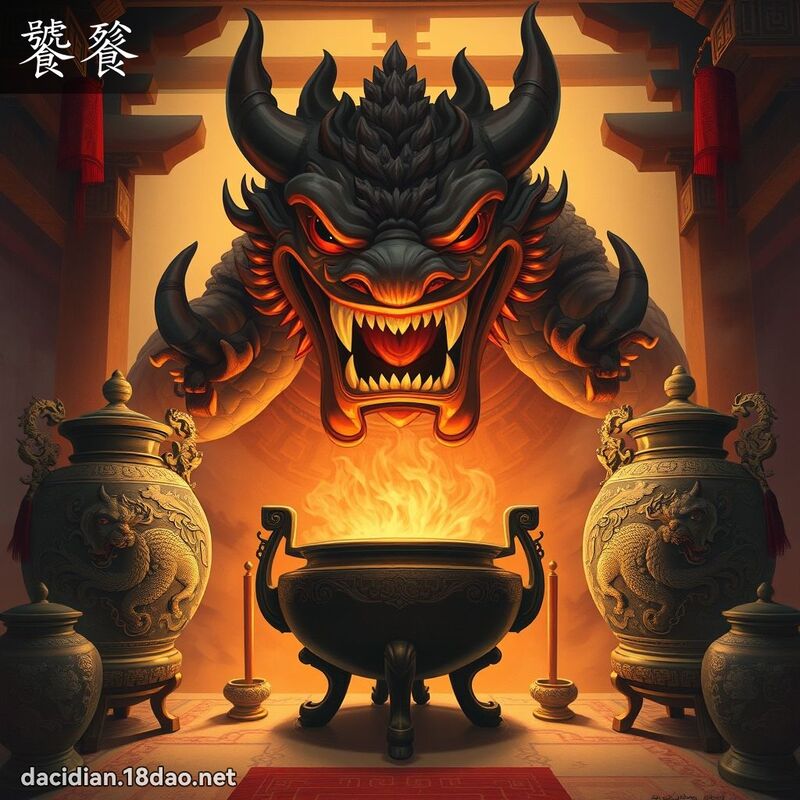 饕餮 - 國語大辭典配圖