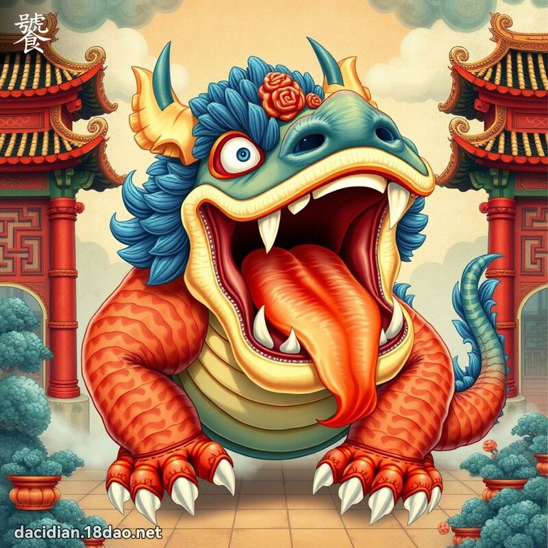 饕 - 國語大辭典配圖