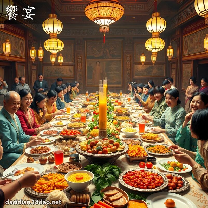 饗宴 - 国语大辞典配图