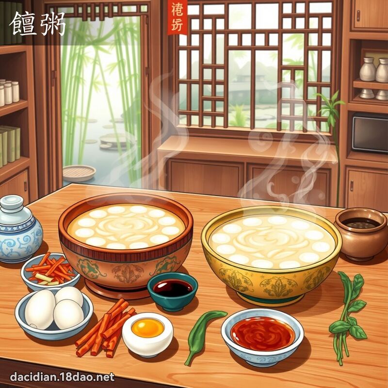 饘粥 - 国语大辞典配图