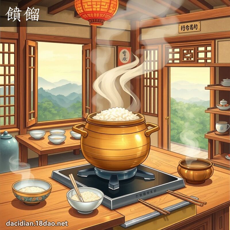 饙餾 - 國語大辭典配圖