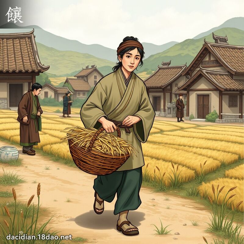 饟 - 國語大辭典配圖