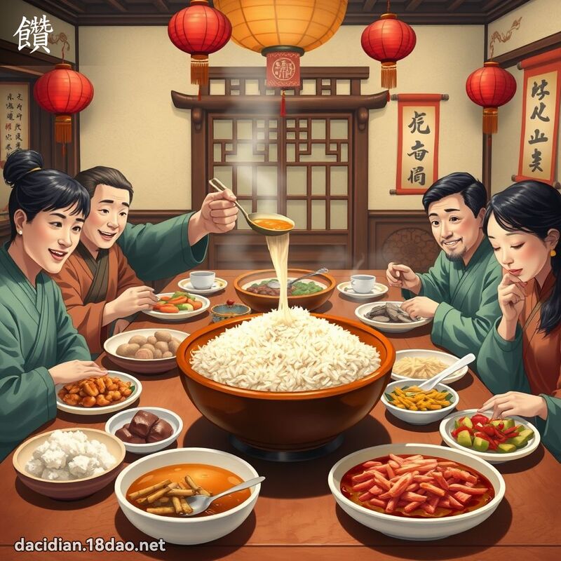 饡 - 国语大辞典配图