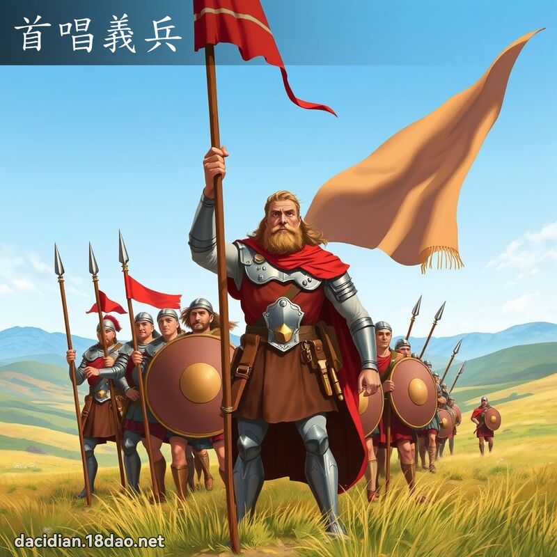 首唱义兵 - 国语大辞典配图