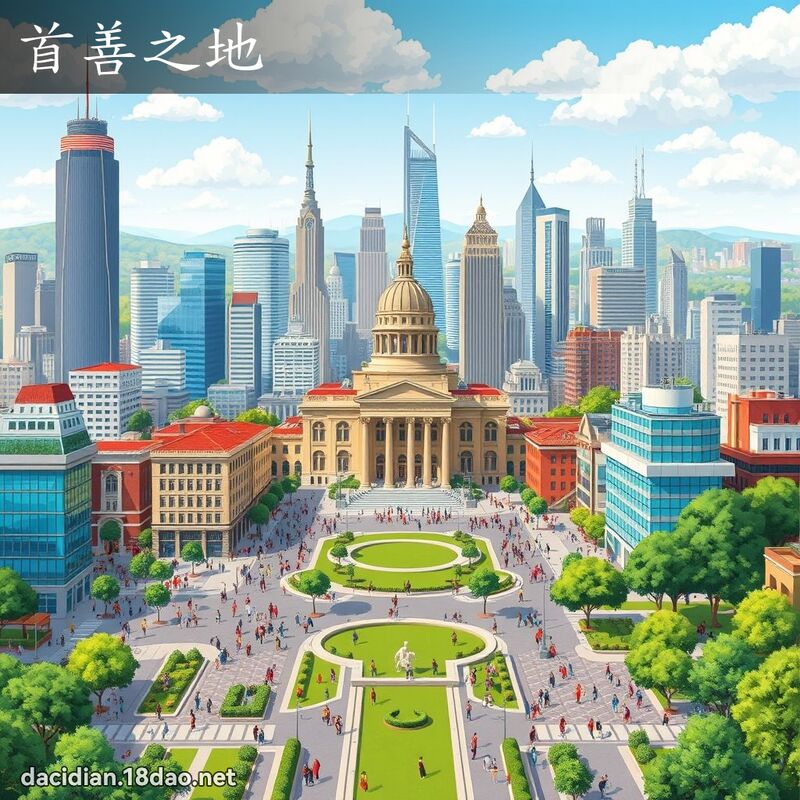首善之地 - 國語大辭典配圖