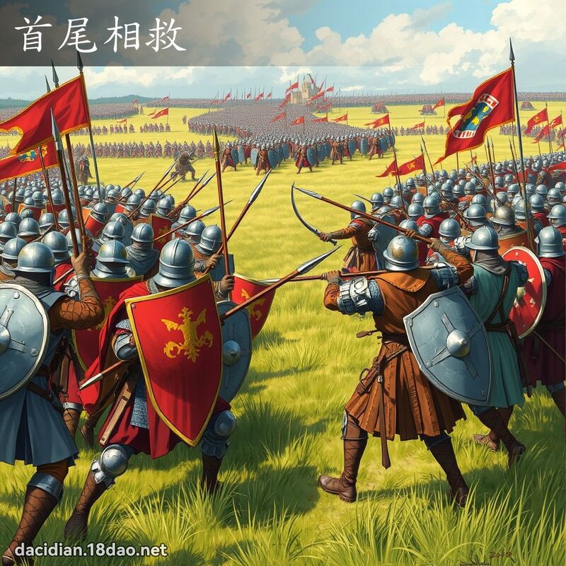 首尾相救 - 國語大辭典配圖