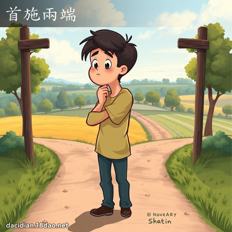 首施兩端 - 國語大辭典配圖