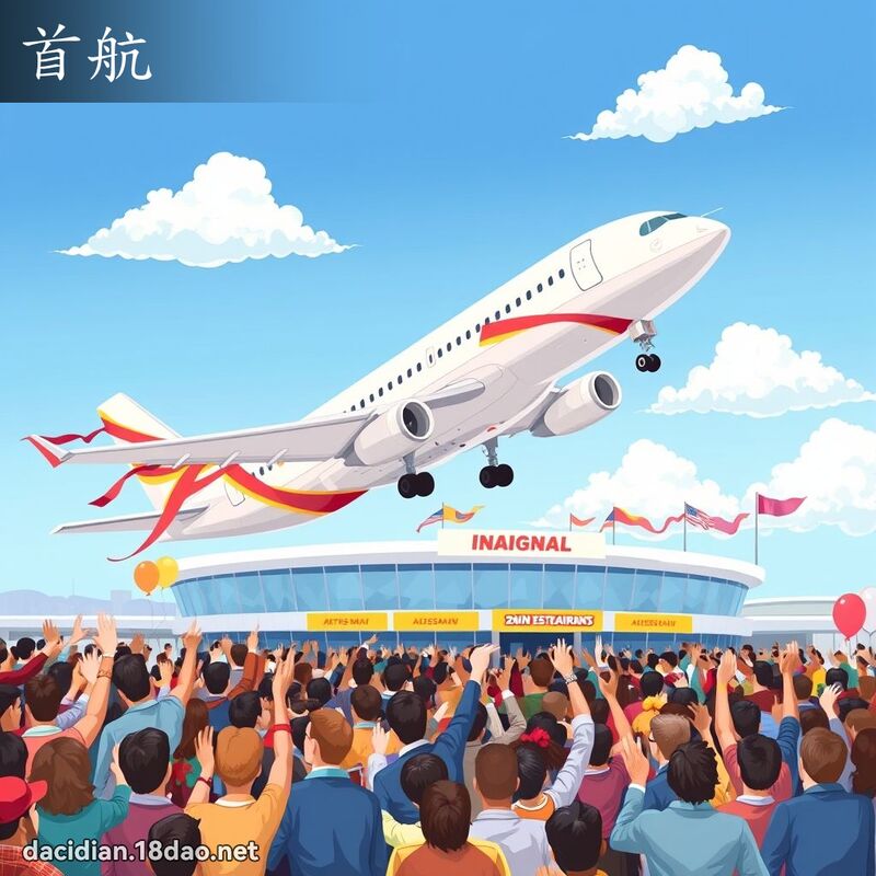 首航 - 国语大辞典配图