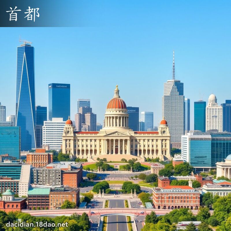 首都 - 国语大辞典配图