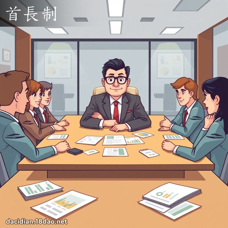 首长制 - 国语大辞典配图