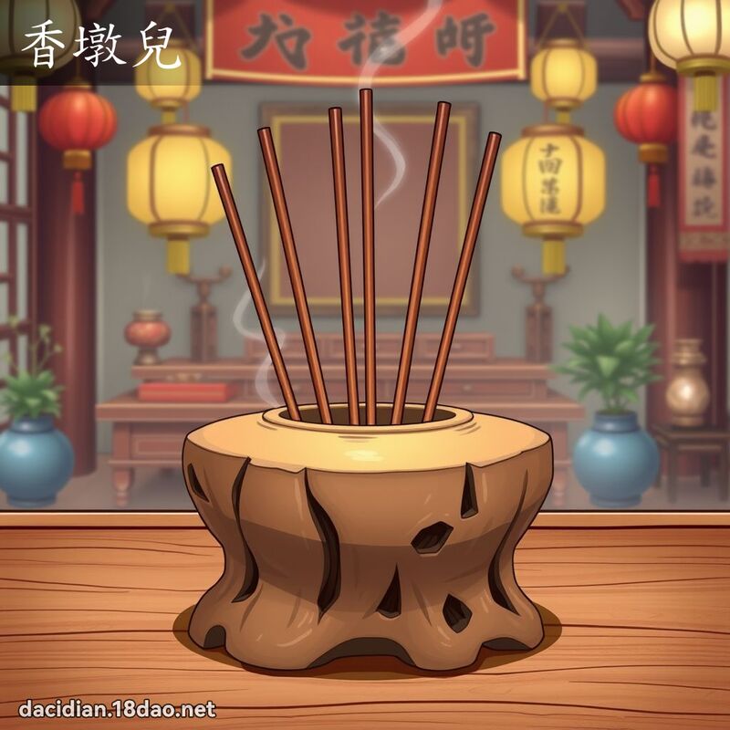 香墩兒 - 國語大辭典配圖