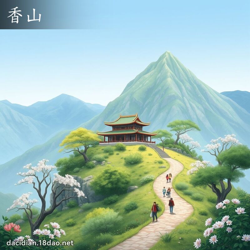 香山 - 國語大辭典配圖