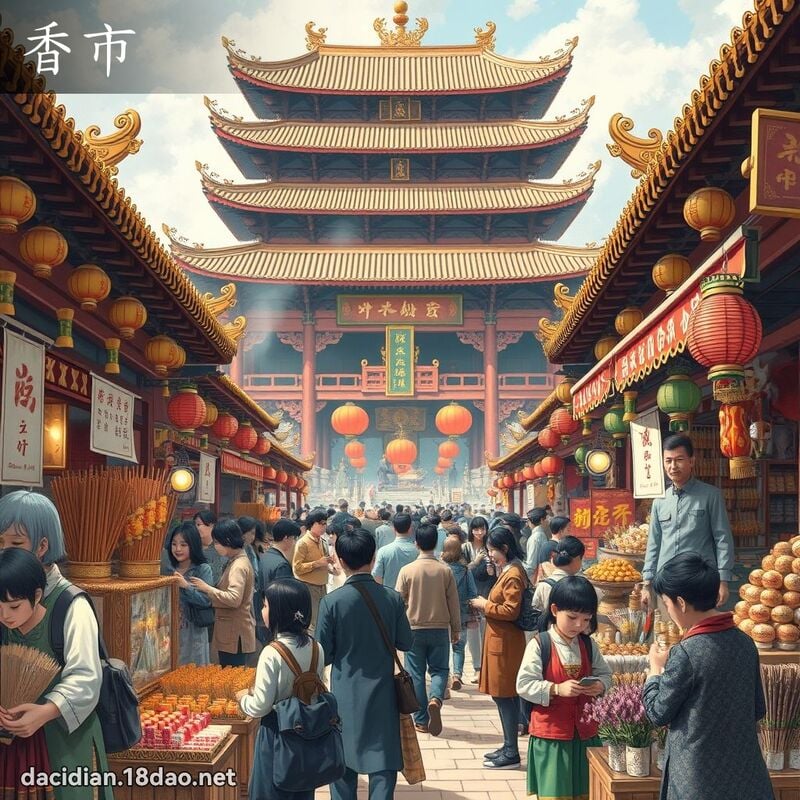 香市 - 國語大辭典配圖