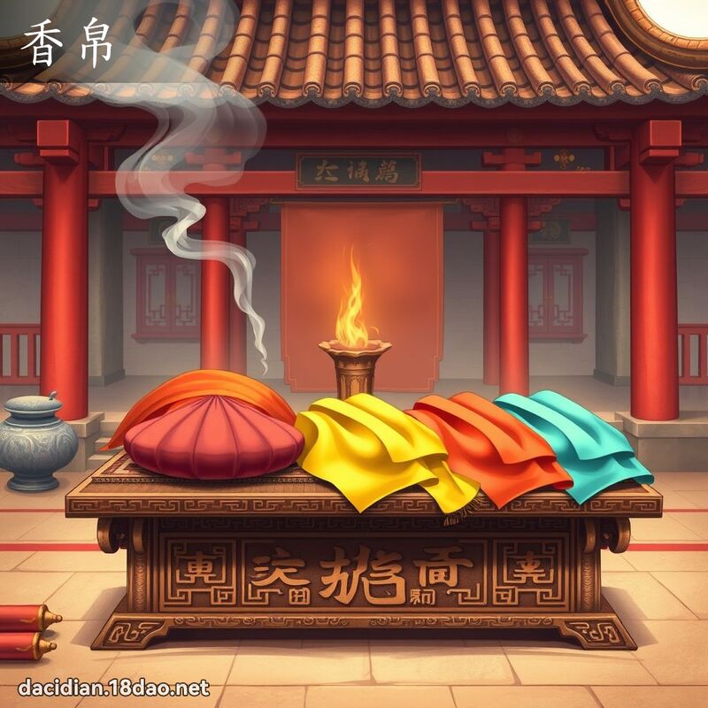 香帛 - 国语大辞典配图