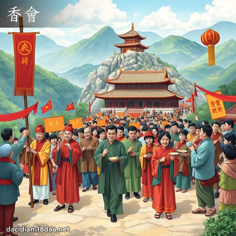 香会 - 国语大辞典配图