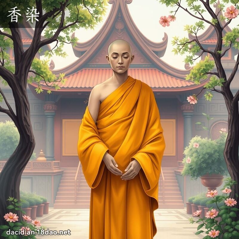 香染 - 國語大辭典配圖