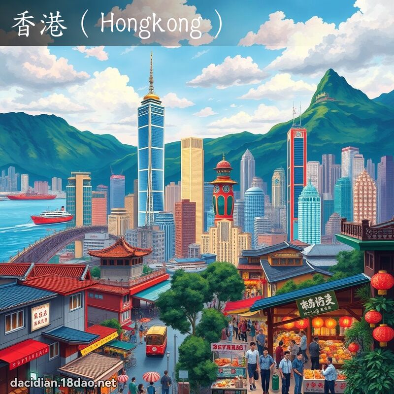 香港（Hongkong） - 國語大辭典配圖
