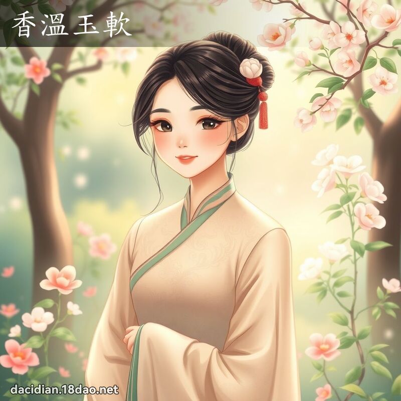 香溫玉軟 - 國語大辭典配圖