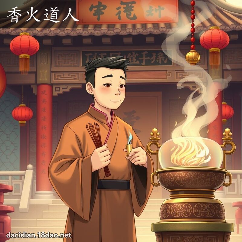 香火道人 - 國語大辭典配圖
