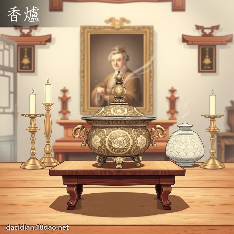 香炉 - 国语大辞典配图