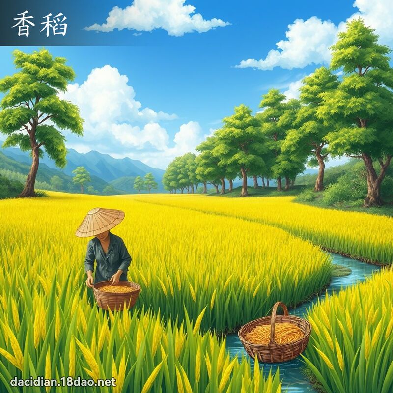 香稻 - 国语大辞典配图