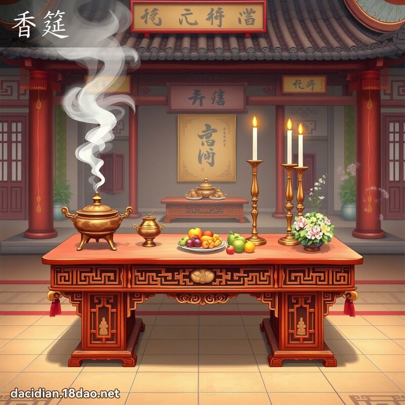 香筵 - 國語大辭典配圖