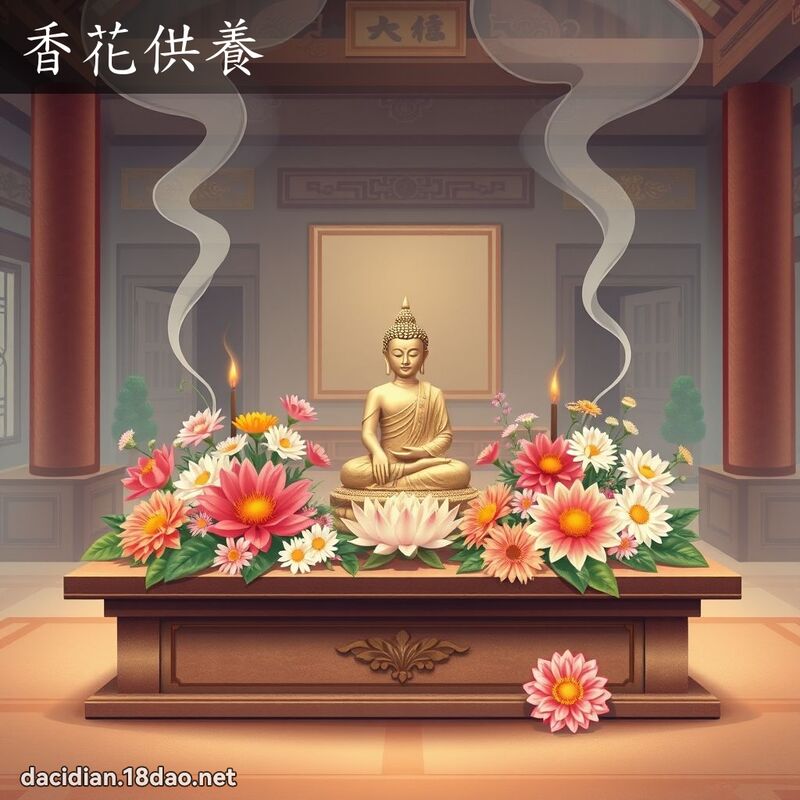 香花供養 - 國語大辭典配圖