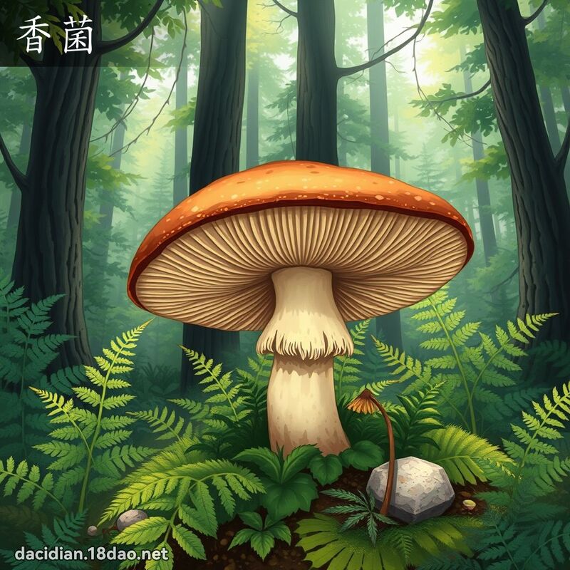 香菌 - 國語大辭典配圖