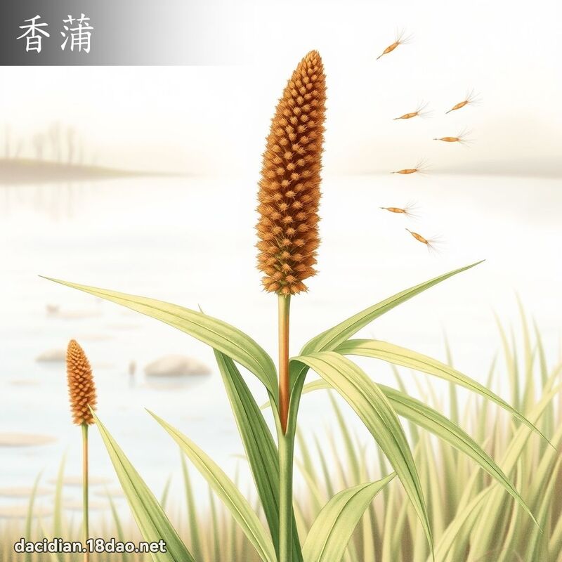 香蒲 - 國語大辭典配圖
