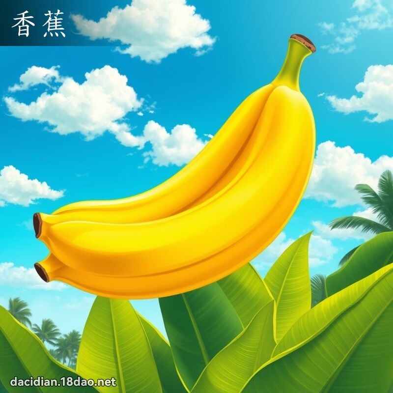 香蕉 - 国语大辞典配图