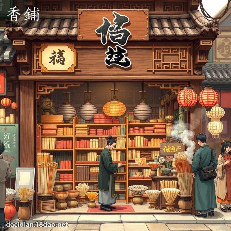 香鋪 - 國語大辭典配圖
