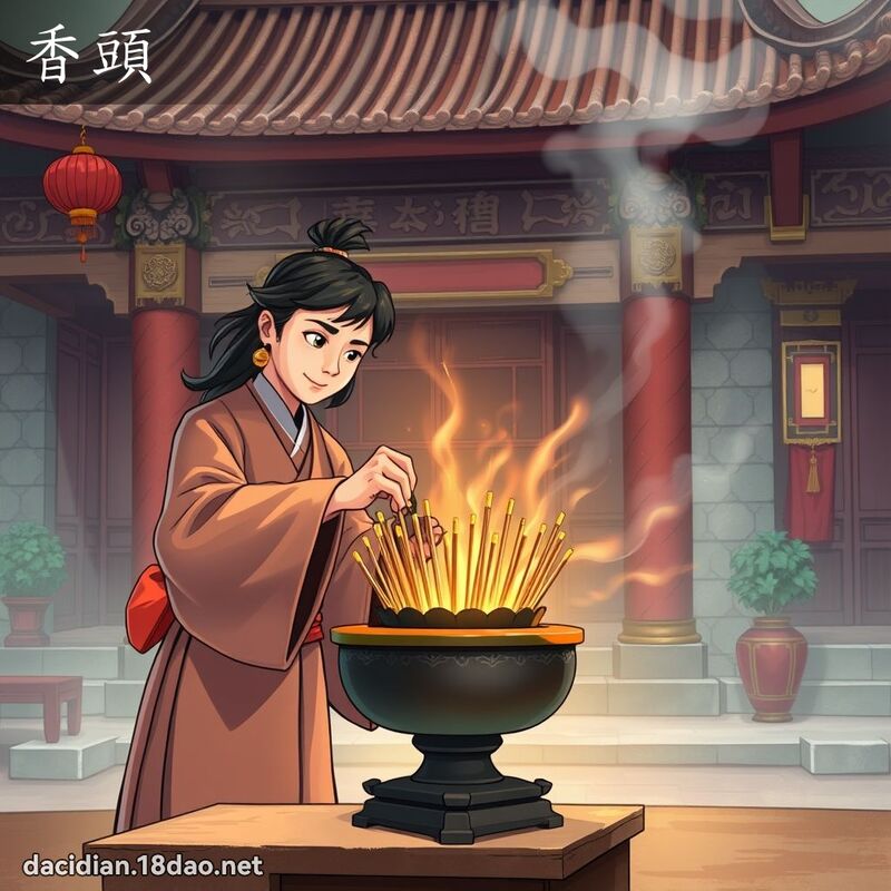 词语: 香头 (多意词)