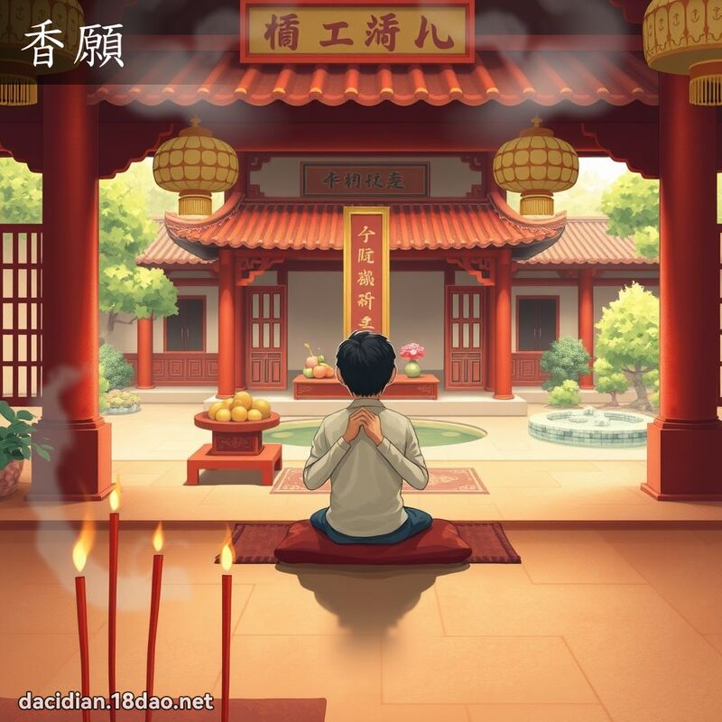 香願 - 國語大辭典配圖