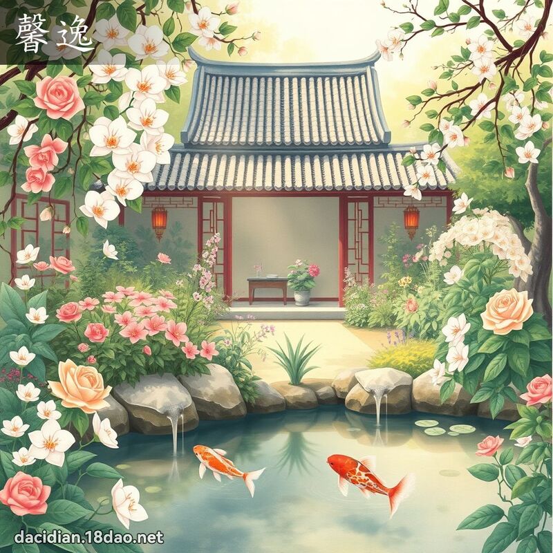 馨逸 - 國語大辭典配圖