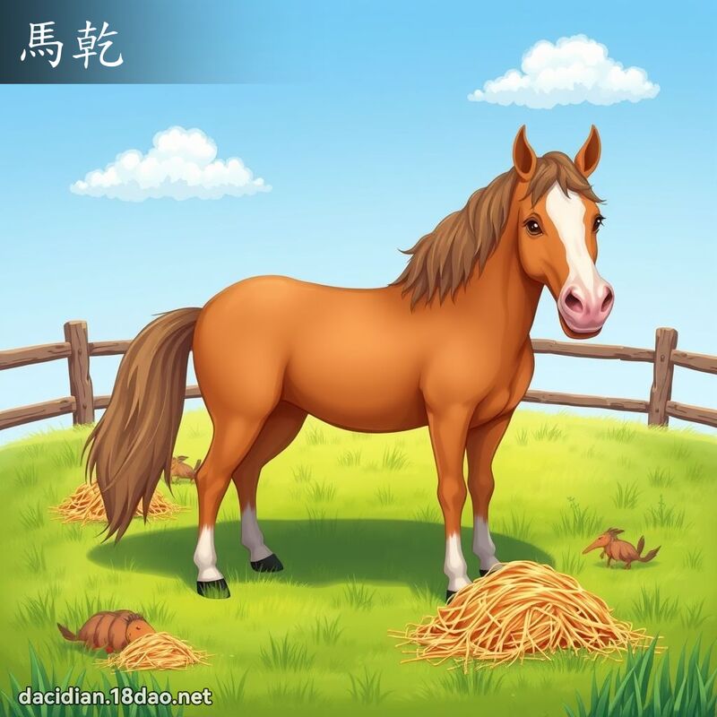 馬乾 - 國語大辭典配圖