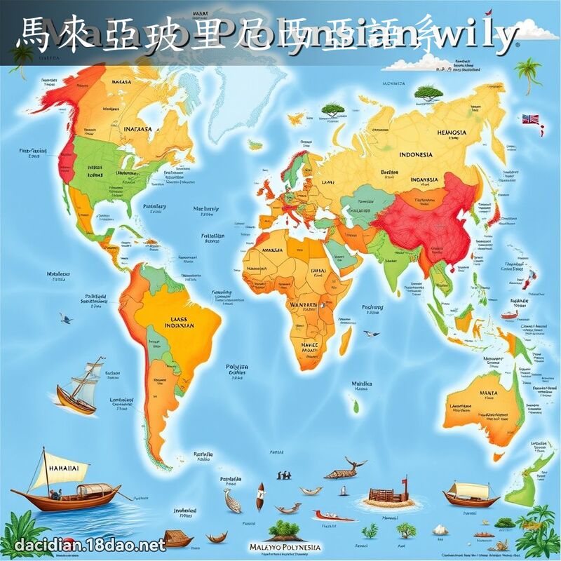 馬來亞玻里尼西亞語系 - 國語大辭典配圖