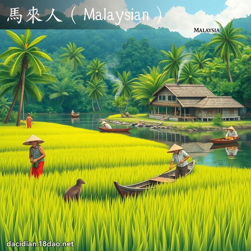 马来人（Malaysian） - 国语大辞典配图