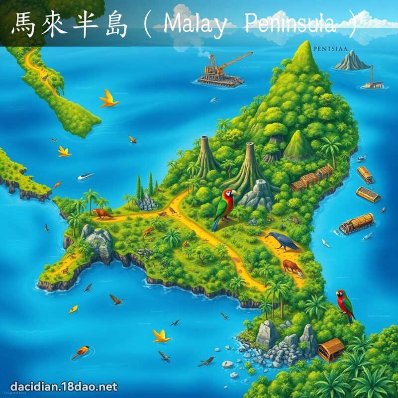 馬來半島（Malay Peninsula） - 國語大辭典配圖